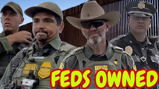 10 FEDERAL AGENTS OWNED BY VETERAN AT THE BORDER [upl. by Cele]