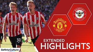 Brentford 40 Manchester United  Extended Highlights [upl. by Nuajed]