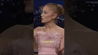 Ariana Grande on her hilarious SNL performance😂 arianagrande snl espresso [upl. by Ressler538]