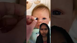 Removal of Silicone Baby Dolls Eyes [upl. by Vashti]