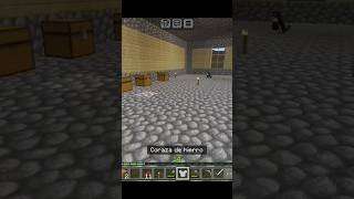 Base Técnica Serie Survival Game Play Minecraft Bedrock Mobile Tutorial minecraft shorts mcpe [upl. by Sillad]