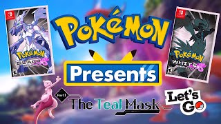 🔴 VER AHORA POKEMON PRESENTS NUEVOS JUEGOS DE POKEMON TRAILER DEL DLC amp NUEVAS NOTICIAS POKEMON [upl. by Asilehc]