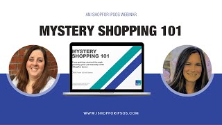 Discover Your New Side Hustle Mystery Shopping [upl. by Woll]