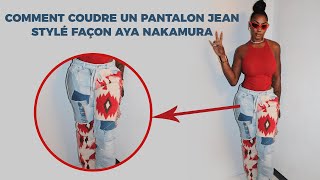 Couture rapide  Comment coudre un pantalon stylé façon Aya Nakamura [upl. by Anabel]