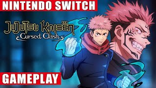 Jujutsu Kaisen Cursed Clash Nintendo Switch Gameplay [upl. by Biebel988]