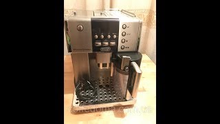 Delonghi prima Donna esam 6600 Приготовление кофе [upl. by Egroeg37]