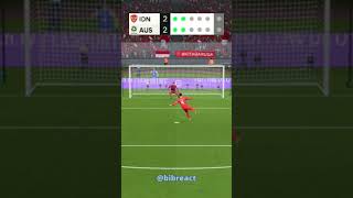 moments Indonesia vs australia full penalty shootout 2024 [upl. by Kipton]