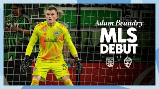 Postgame Reaction  Adam Beaudry on making MLS debut confidence instilled by coaches and teammates [upl. by Tik]