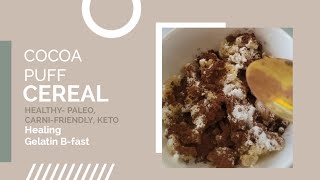 DIY Healthy Cocoa Puff Cereal [upl. by Iralam]