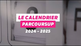 Le calendrier Parcoursup 2025 [upl. by Sanbo525]