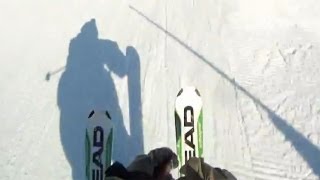 Course Boardercross piste ski cross Rochebrune [upl. by Ysteb41]