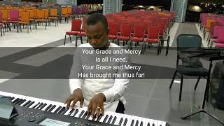 Your grace and mercy Adom Ne Ahumobro Piano Cover by ChemDee [upl. by Ynaffi623]