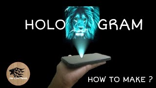 How To Make Hologram  In Tamil  Hologram  முப்பரிமாணப் படிமம் Full Video  JBD CUTS TAMIL [upl. by Tolley]