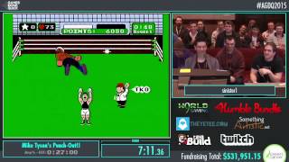 Awesome Games Done Quick 2015  Part 128  Mike Tysons PunchOut by sinister1 [upl. by Nedry]