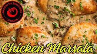 Classic Chicken Marsala A Creamy Comforting Dinner Thats Ready in 30 Minutes [upl. by Nidya]