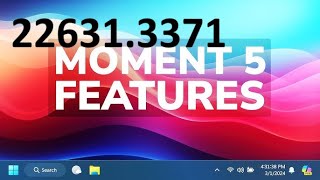 Microsoft fixes bug that wont give you new Windows 11 apps in build 226313371 KB5035942moment 5 [upl. by Siberson]