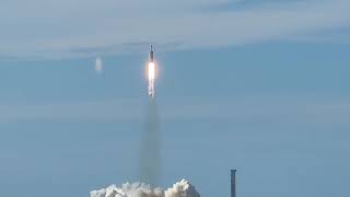 Visible Sonic Booms at Falcon Heavy Launch [upl. by Creighton]