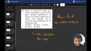 Examen Ordinario UNSM 2024I  Física [upl. by Ramu]