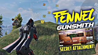 THIS SECRET FENNEC ATTACHMENT GIVES MAX HIPFIRE ACCURACY  BEST FENNEC GUNSMITH  CODM BR GAMEPLAY [upl. by Metah407]