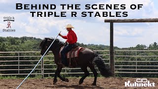 Behind the Scenes Triple R Stables [upl. by Oribel]