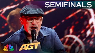 Richard Goodall Sings An INCREDIBLE Cover Of quotEye of the Tigerquot by Survivor  Semifinals  AGT 2024 [upl. by Howlan]