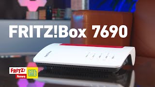 FRITZBox 7690  FRITZ News [upl. by Warenne]