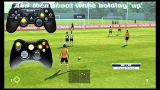 PES 2013 Freekick Tutorial  Knuckle Ball [upl. by Avah]