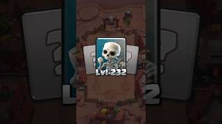 Skeleton LVL 232 💀💀 clasher supercell clashing [upl. by Sirovat]