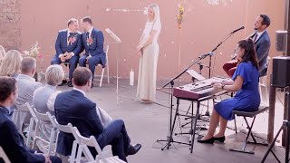 Halt mich  Herbert Grönemeyer  Live zur Hochzeit  Duo Klavier Gesang  Notenstrauss romantisch [upl. by Nauquf]