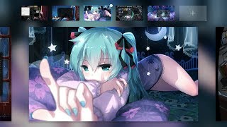 Manjaro  Deepin 155 Virtual Desktops  Im Thinking Miku p [upl. by Groves]