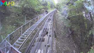 Mitfahrt auf der Stoosbahn von Schwyz Schlattli nach Stoos  Bergfahrt 4K UHD [upl. by Lawrenson75]