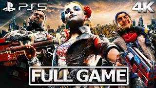 SUICIDE SQUAD KILL THE JUSTICE LEAGUE Full Gameplay Walkthrough  No Commentary【FULL GAME】4K UHD [upl. by Norling243]