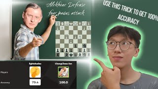 How To Play A Perfect Alekhine Defense Episode 1 Four Pawns Attack Variation [upl. by Eilyah]