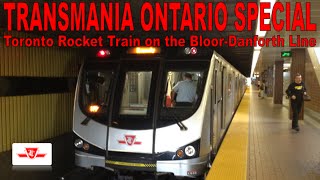 TO SPECIAL  Toronto Rocket Train on the BloorDanforth Line [upl. by Chrysler704]