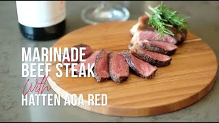 Tips memasak menggunakan wine Beef Steak [upl. by Almena]