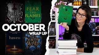 October WrapUp 2024  Discovering a New Favorite Fantasy Romance 🍁📚 [upl. by Llemaj]