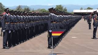 World best police passing out parade at the Kenya Police College Kiganjo presided by Uhuru Kenyatta [upl. by Eendyc]