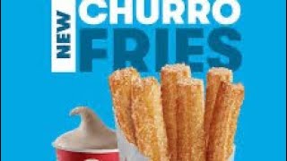 BURGER KING CHURRO FRIES [upl. by Deming904]