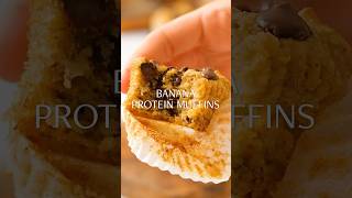 Best banana protein muffins httpseatwithclaritycombananaproteinmuffins [upl. by Funch720]