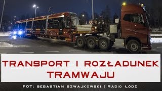 Transport i rozładunek tramwaju [upl. by Fennelly]