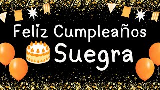 Feliz Cumpleaños Suegra  Las Mañanitas [upl. by Riba87]