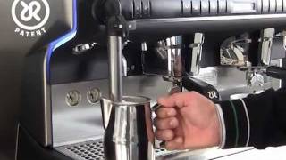 EN Rancilio Classe 9  iSteam automatic steam wand [upl. by Rafter]