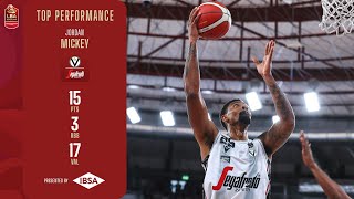 Frecciarossa Supercoppa 2023  IBSA Top Performance Jordan Mickey [upl. by Friede428]