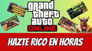 🛶🐫GTA ONLINE COMO CONSGUIR DINERO FACIL EN 5 MIN TODAS LAS UBICACIONES CAMELLOS NAUFRAGIO VAN ETC🐩🛶🐫 [upl. by Knobloch]