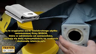 Wzmacniany Worek Wielokrotnego Użytku do KARCHER WD3 [upl. by Delanie912]