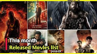 November new released movies list  big and small movies [upl. by Koerner598]