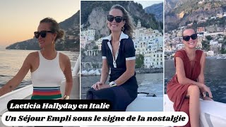 Laeticia Hallyday en Italie  Un Séjour Empli de Nostalgie et dHommages [upl. by Grania]