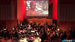 SpiderMan soundtrack  Savaria Symphony Orchestra live Hollywood Classics 3mpg [upl. by Atiuqram]