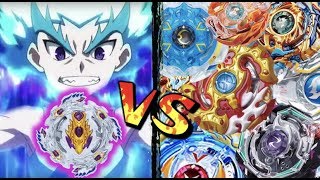 Bloody Longinus VS All The SwitchstrikeGod Beyblades  Beyblade Burst Battle [upl. by Notnirb]