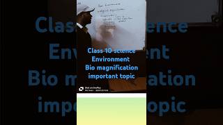 Class 10 our environment by Anil Tiwari Sir Environmentbiomagnification share biologyclass10 [upl. by Andromede]